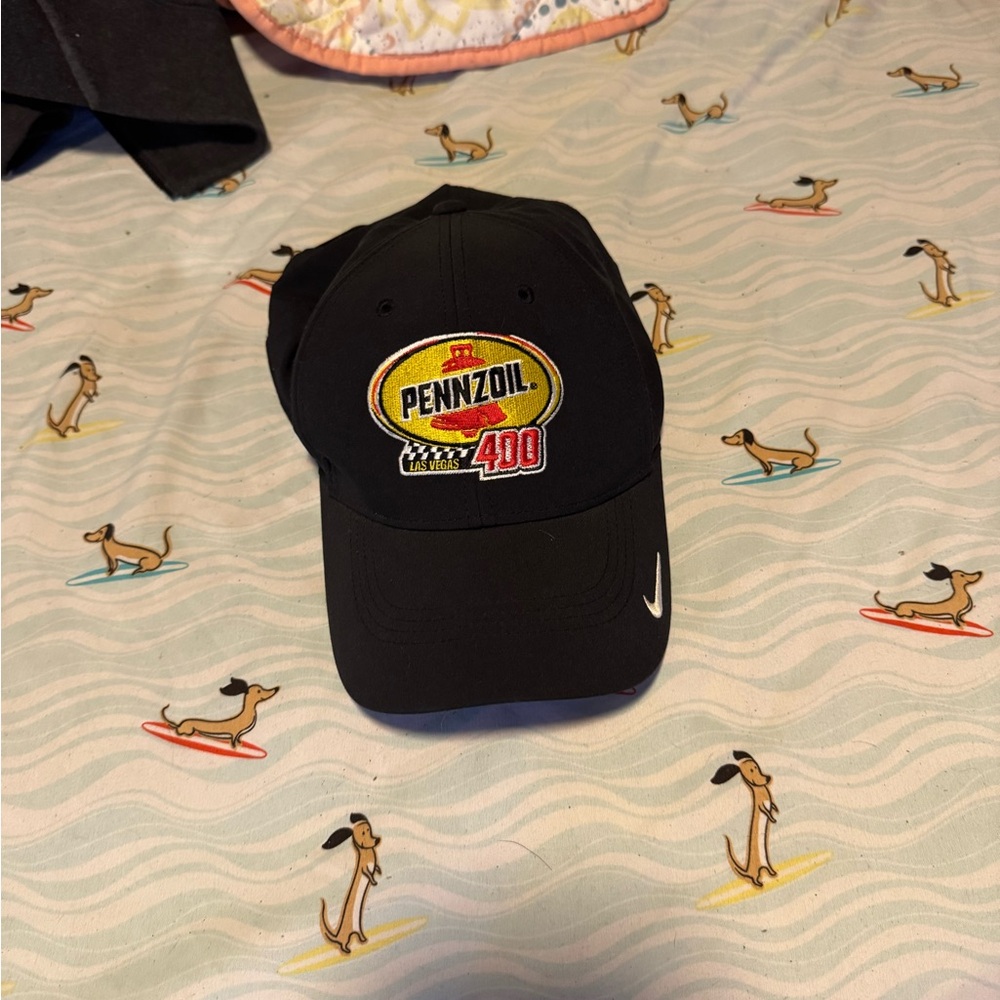 Nike Black Pennzoil 400 NASCAR Hat Adjustable